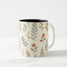 Taza Bicolor Naturaleza Vintage Mugs
