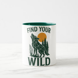 Taza Bicolor Nature & Outdoor Freedom Art