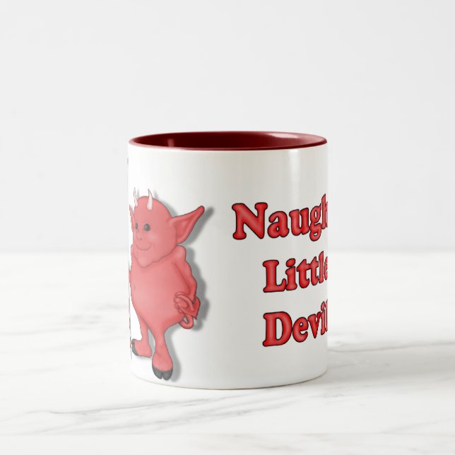 Taza Bicolor Naughty Little Devil (Centro)