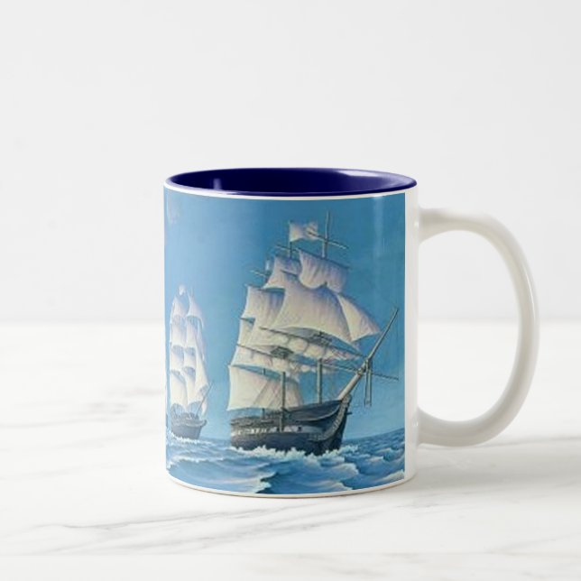 TAZA BICOLOR NAVES (Derecha)