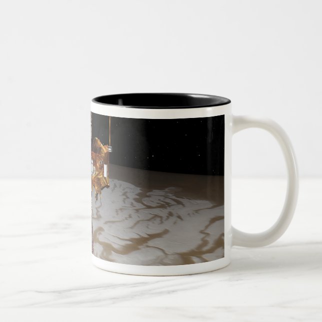 Taza Bicolor Naves espaciales de Mars Odyssey (Derecha)