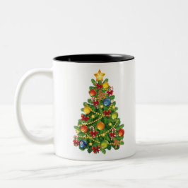 Taza Bicolor Navidad