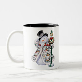 Taza Bicolor Navidad