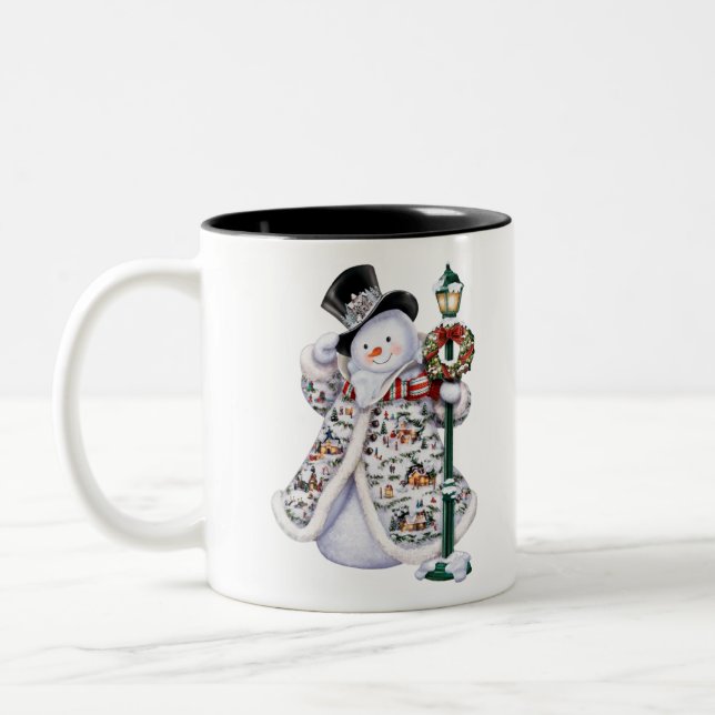 Taza Bicolor Navidad (Izquierda)