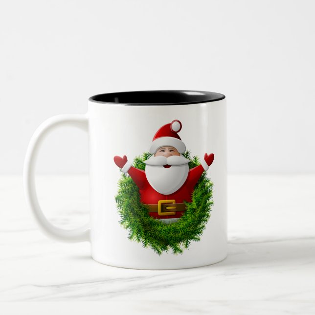 Taza Bicolor Navidad (Izquierda)