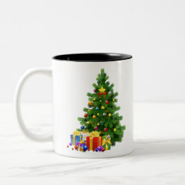 Taza Bicolor Navidad