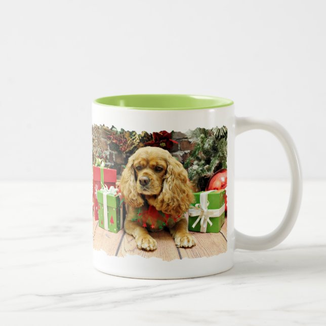 Taza Bicolor Navidad - Cockalier - Suzy (Derecha)