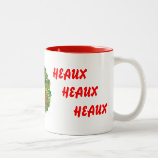 TAZA BICOLOR NAVIDAD DE CAJUN