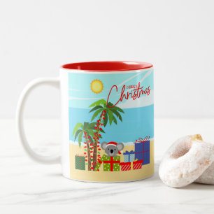 Taza Bicolor Navidad en Australia