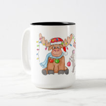 Navidad - ¡Feliz Christ-Moose!