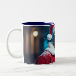 TAZA BICOLOR NAVIDAD RAPPY