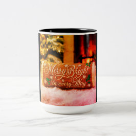 Taza Bicolor Navidades