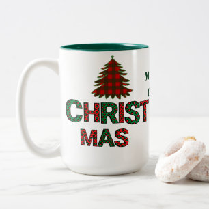 Taza Bicolor Navidades