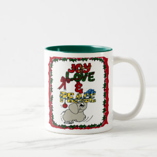TAZA BICOLOR NAVIDADES