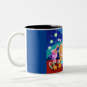 Taza Bicolor Navidades acogedores