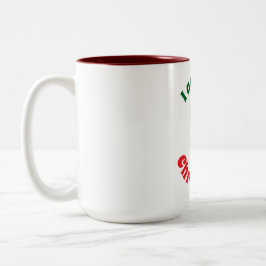 Taza Bicolor Navidades Ardilla y Hornos y Caja de Regalos