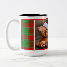 Taza Bicolor Navidades beary (manteca verde y roja)