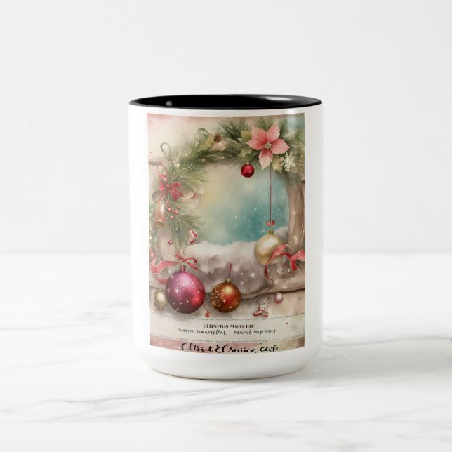 Taza Bicolor Navidades Cheer Mug (Centro)