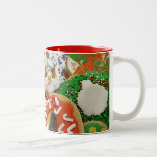 Taza Bicolor Navidades Cookies II Colorido Holiday Baking (Derecha)
