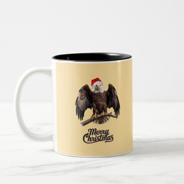 Taza Bicolor Navidades de Bald Eagle (Izquierda)