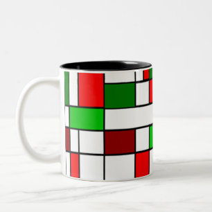 Taza Bicolor Navidades de Bauhaus