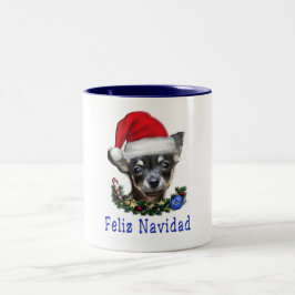 Taza Bicolor Navidades de Chihuahua