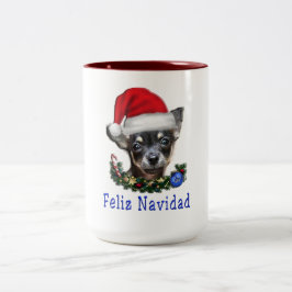 Taza Bicolor Navidades de Chihuahua
