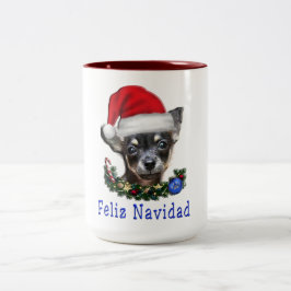 Taza Bicolor Navidades de Chihuahua