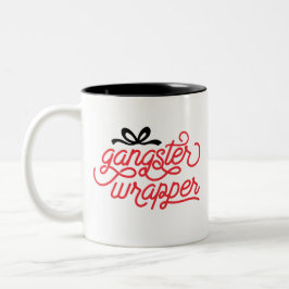Taza Bicolor Navidades de Gangster Wrapper