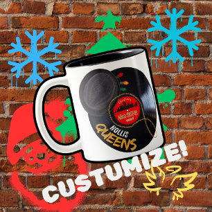 Taza Bicolor Navidades de Hollis Queens