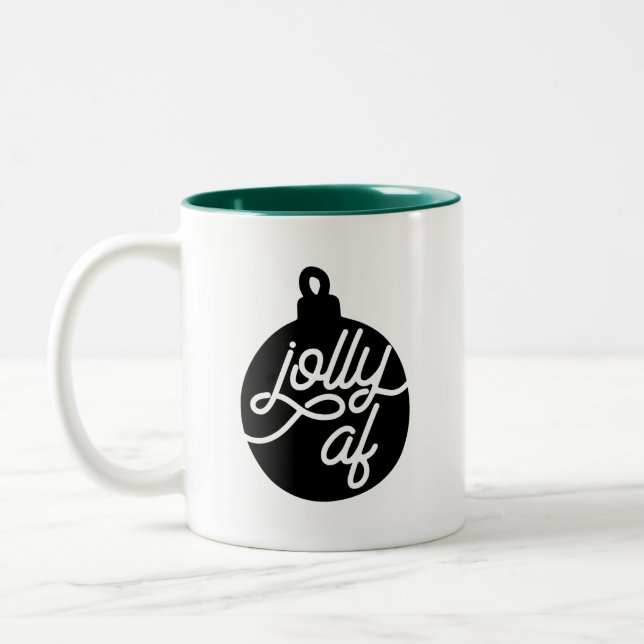 Taza Bicolor Navidades de Jolly AF (Izquierda)