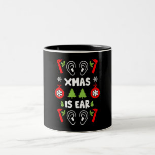 Taza Bicolor NAVIDADES de Médicas de ENT