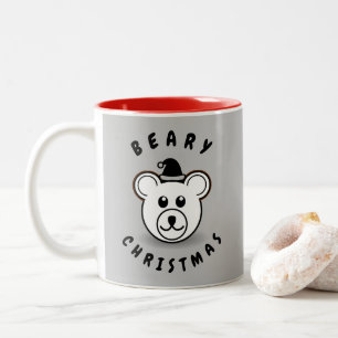 TAZA BICOLOR NAVIDADES DE OSO HOLIDAY MUG