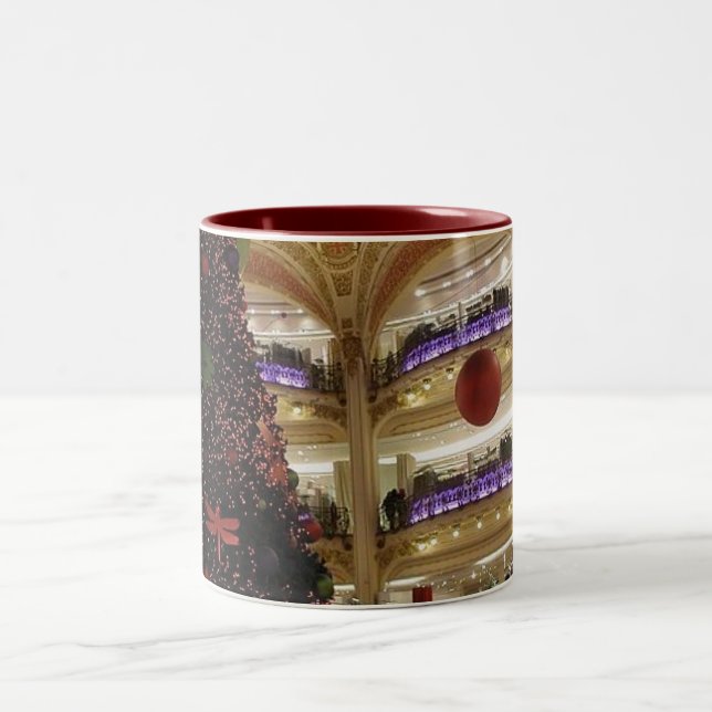 Taza Bicolor Navidades de Paris Mug (Centro)