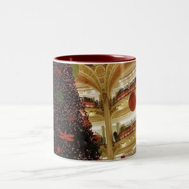 Taza Bicolor Navidades de Paris Mug (Centro)