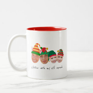Taza Bicolor Navidades del equipo Elf 4