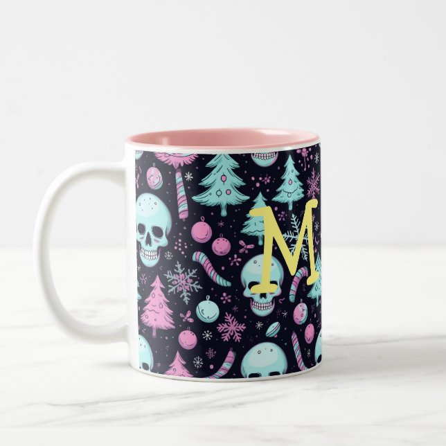 Taza Bicolor Navidades del Gótico Pastel (Izquierda)