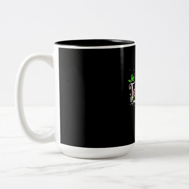Taza Bicolor Navidades docentes (Izquierda)