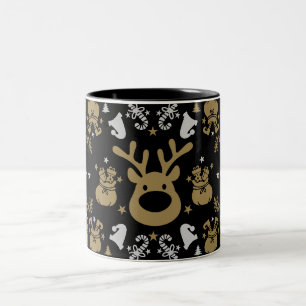 Taza Bicolor Navidades Elf Wrapping