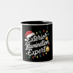 Taza Bicolor Navidades expertos en iluminación exterior Decorac