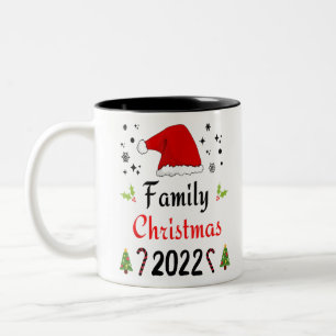 Taza Bicolor Navidades familiares 2022 coincidiendo con el grac