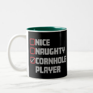 Taza Bicolor Navidades feos de la lista de jugadores de Nice Na