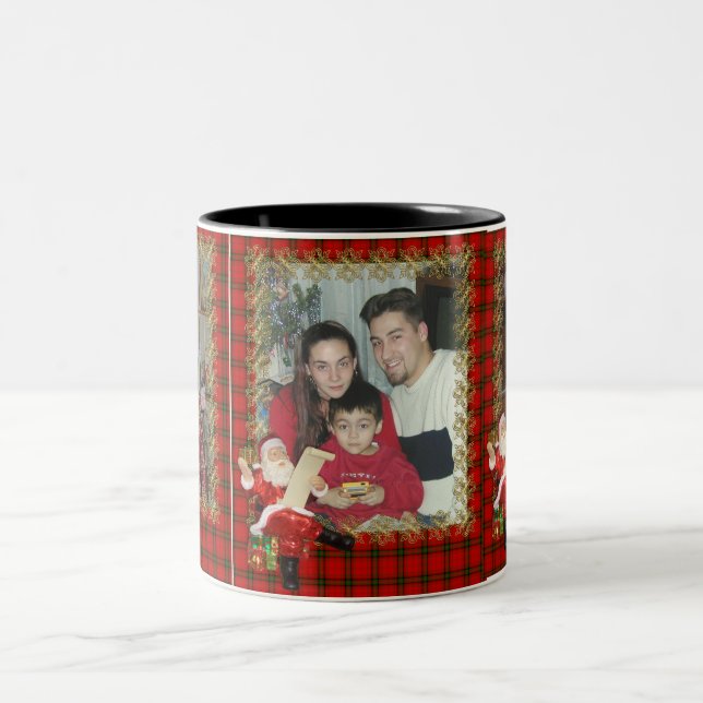 Taza Bicolor Navidades Fotografía Mug 3 (Centro)