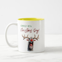 Taza Bicolor Navidades Gift Mug