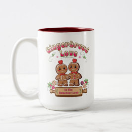 Taza Bicolor Navidades Gingerbread Love Mug