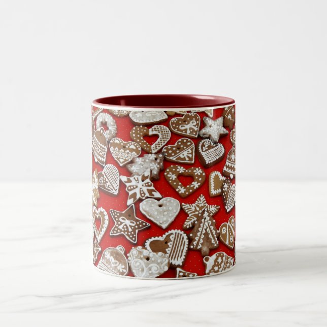 Taza Bicolor Navidades Gingerbread Mug (Centro)
