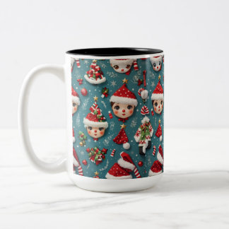 Taza Bicolor Navidades inteligentes