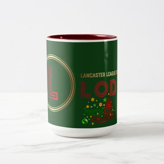TAZA BICOLOR ¡NAVIDADES LOD MUG! (Centro)