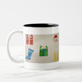 Taza Bicolor navidades mp firma E colección Ho