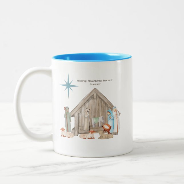 Taza Bicolor Navidades Mug (Izquierda)